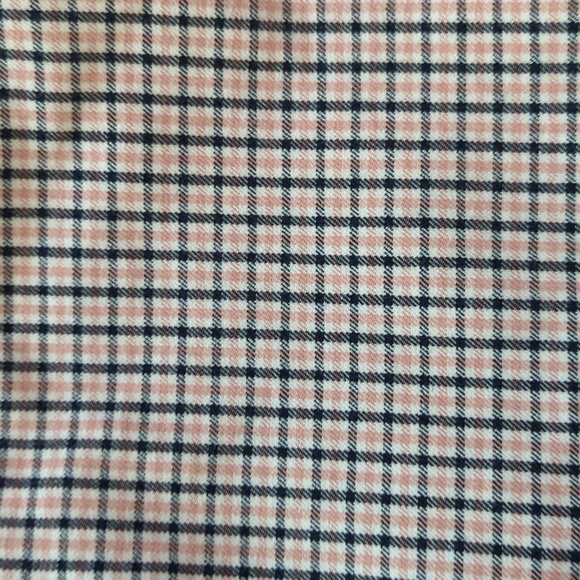 Size 10 Banana Republic Women's Black Pink White Capri Pants - Picture 2 of 6